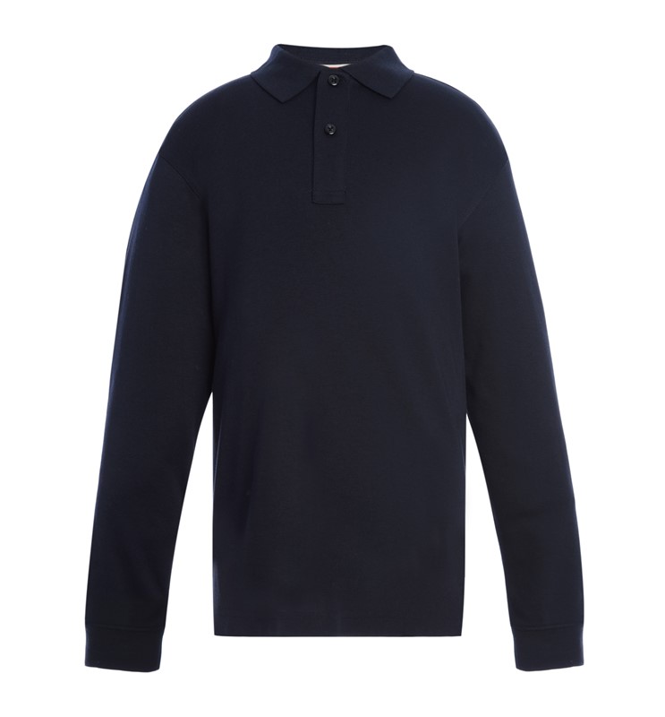 Long Sleeve Interlock Polo